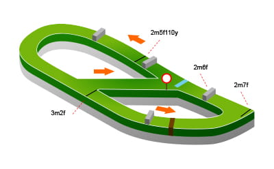  Cartmel Racecourse map