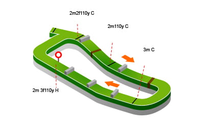 Taunton Racecourse map in detail
