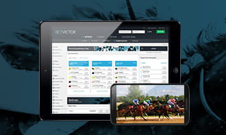 BetVictor app on tablet