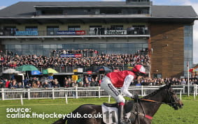 The Grandstand at Carlisle Racecourse