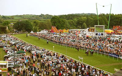 Cartmel Racecourse in vintage years