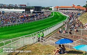 The Grandstand at Chester Racecourse 