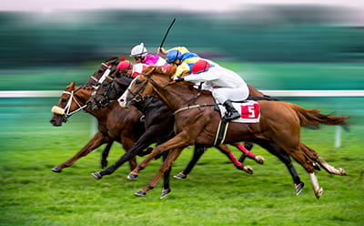 A modern Epsom Derby race