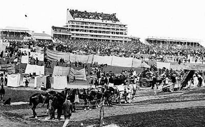 Epsom Downs Racecourse vintage festivities