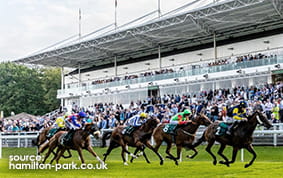 The Grandstand at Hamilton Park Racecourse