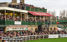 The Grandstand at Kelso Racecourse 