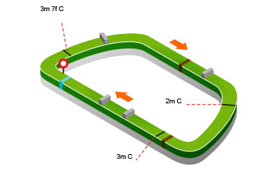 Perth Racecourse map in detail