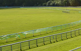 The Cheltenham Racecourse opening bend